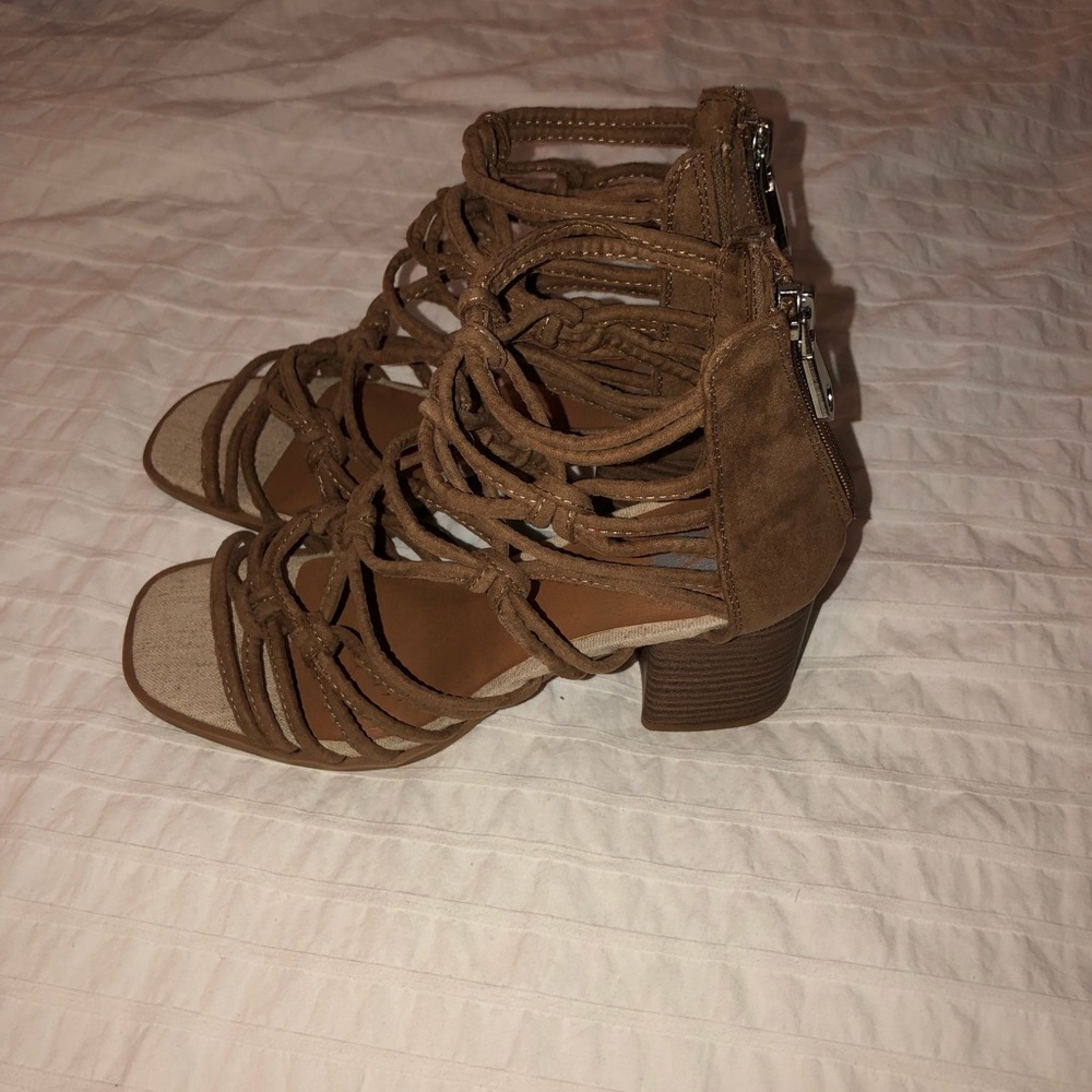 Tan wedges